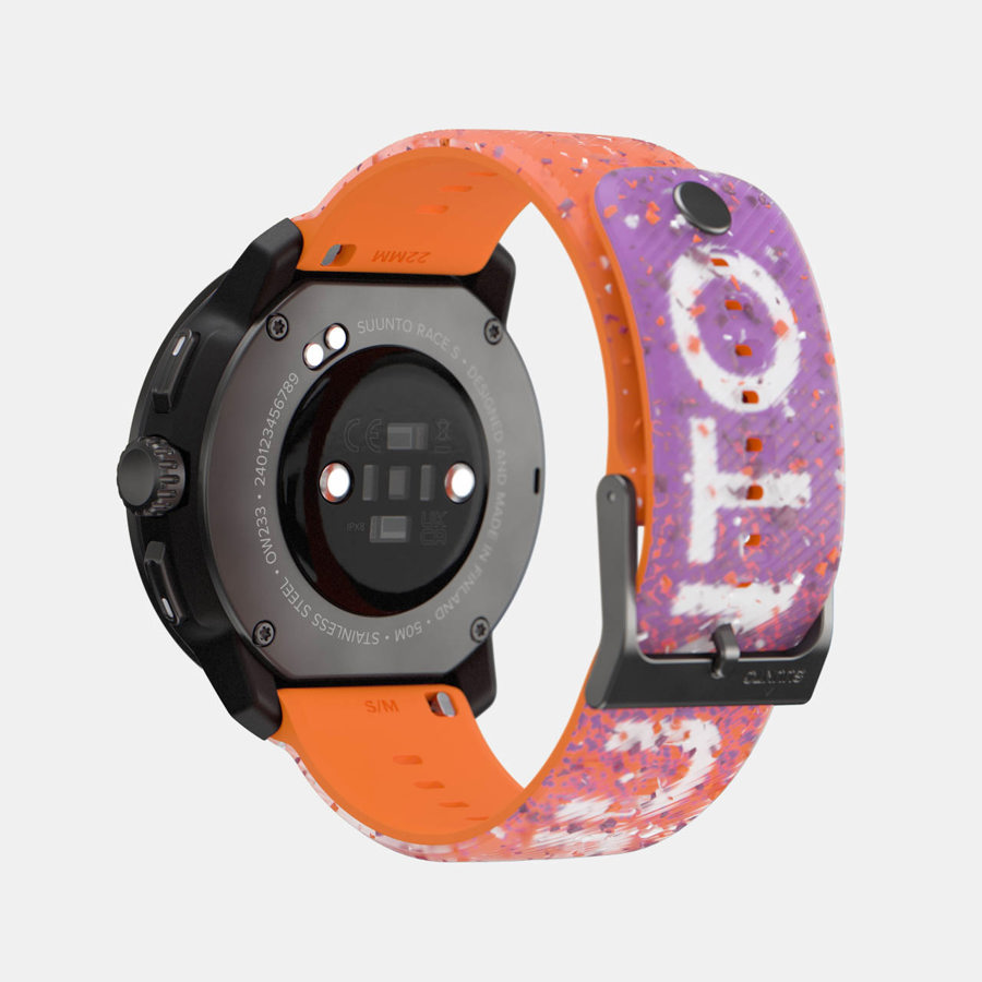Bracelet En Nylon Compatible SUUNTO RACE / Vertical / Run - Sangle Tressée Unisexe, Légère Et Respirante